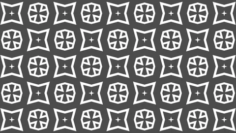 Graphic pattern in black and white with stroboscopic and hypnotic effect. Stock Footage 128342258