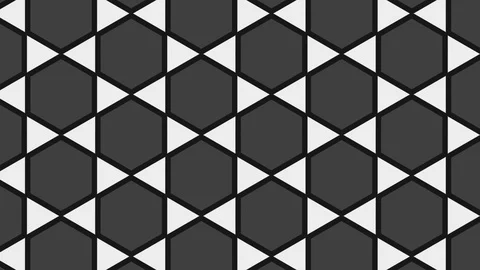 Graphic pattern in black and white with stroboscopic and hypnotic effect. Stock Footage 129010290