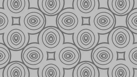 Graphic pattern in black and white with stroboscopic and hypnotic effect. Stock Footage 129961341