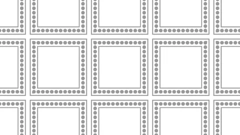 Graphic pattern in black and white with stroboscopic and hypnotic effect. Video stock 129961804