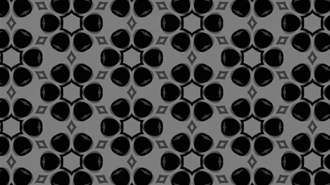 Graphic pattern in black and white with stroboscopic and hypnotic effect. Stock Footage 130665546