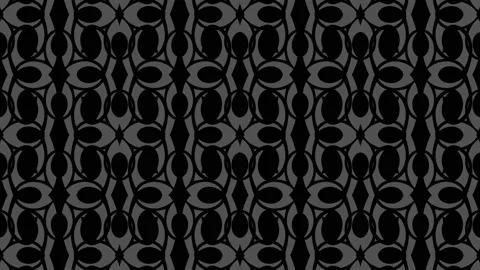 Graphic pattern in black and white with stroboscopic and hypnotic effect. Stock Footage 131820648
