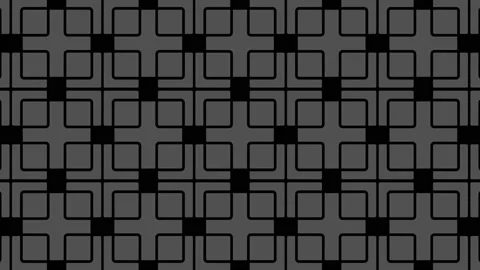 Graphic pattern in black and white with stroboscopic and hypnotic effect. Stock Footage 132325826