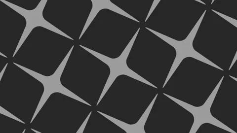 Graphic pattern in black and white with stroboscopic and hypnotic effect. Stock Footage 133998337