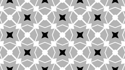 Graphic pattern in black and white with stroboscopic and hypnotic effect. Stock Footage 135217752