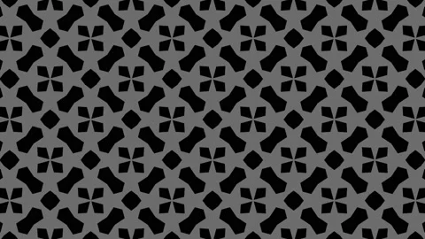 Graphic pattern in black and white with stroboscopic and hypnotic effect. Stock Footage 139414950