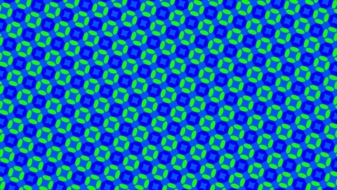 Graphic pattern that changes color as it rotates to the left. 스톡 동영상 115134190