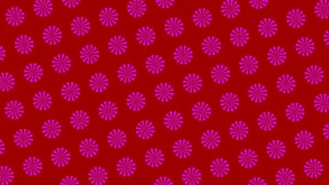 Graphic pattern that changes color as it rotates to the left. Stock-Footage 118353619