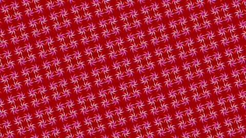 Graphic pattern that changes color as it rotates to the left. Video stock 119009362