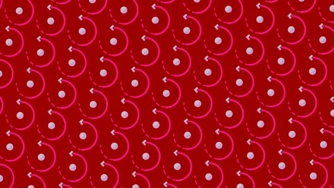 Graphic pattern that creating a hypnotic and stroboscopic effect. Stock Footage 118135001