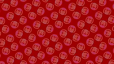 Graphic pattern that creating a hypnotic and stroboscopic effect. Stock Footage 118428633