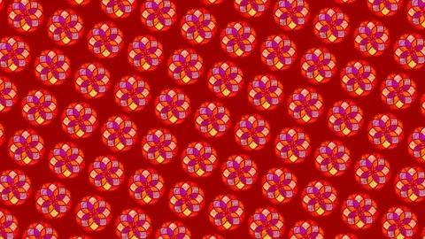 Graphic pattern that creating a hypnotic and stroboscopic effect. Stock Footage 119199983