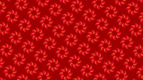 Graphic pattern that creating a hypnotic and stroboscopic effect. Stock Footage 122811126