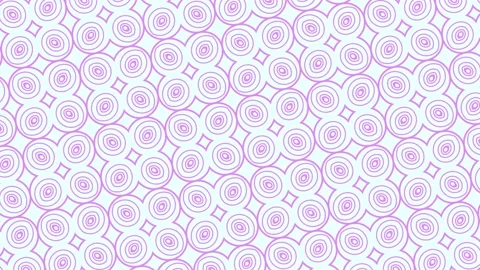 Graphic pattern that creating a hypnotic and stroboscopic effect. Stock Footage 135346415