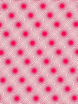 Graphic pattern, line pattern red pattern Stock Photos