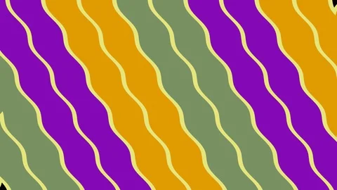 Graphic pattern with wavy bars that rotate clockwise and then anticlockwise Stock Footage 115069509