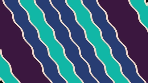 Graphic pattern with wavy bars that rotate clockwise and then anticlockwise 스톡 동영상 115069627