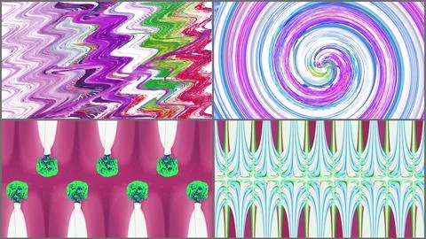 Graphic patterns, fabric patterns, etc.R 20260305210547 Stock Illustration