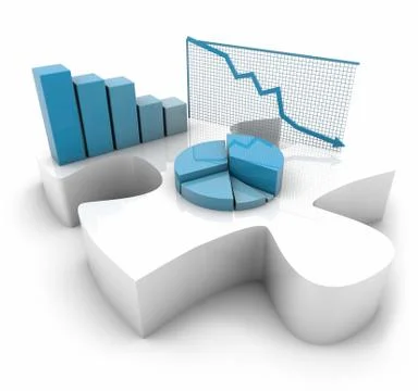 Graphic puzzle Stock Illustration