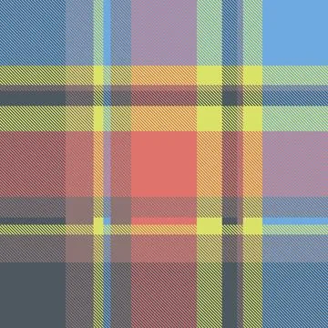 Graphic of rectangular continuous fabric pattern, beautiful colors, Stock Illustration