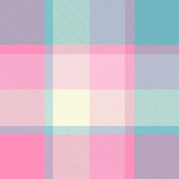 Graphic of rectangular continuous fabric pattern, beautiful colors Stock Illustration