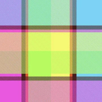 Graphic of rectangular continuous fabric pattern, beautiful colors, Stock Illustration