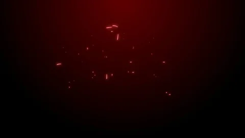 Graphic of the red neon lines creating a poler word with playing cards app logo Stock Footage 101212239