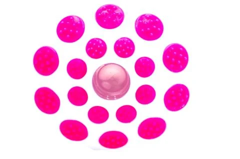 Graphic resource with red dots Stock Photos