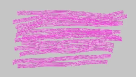 Graphic silhouettes pattern. Looping visuals with glitched lines. Stock Footage 144463793