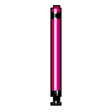 Graphic stylus pen game pixel art vector illustration Illustrazione stock