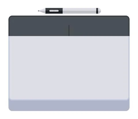 Graphic tablet design Stock Illustration