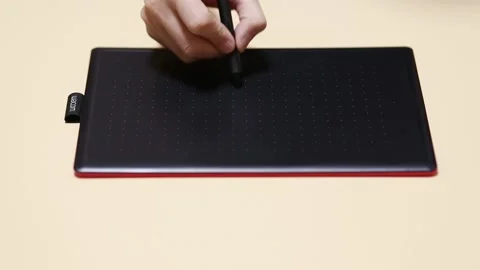 Graphic tablet Stock Footage 145313851