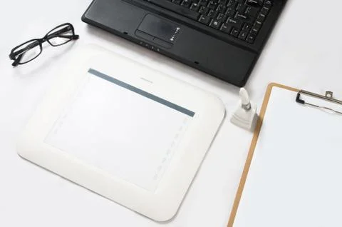 Graphic tablet Stock Photos