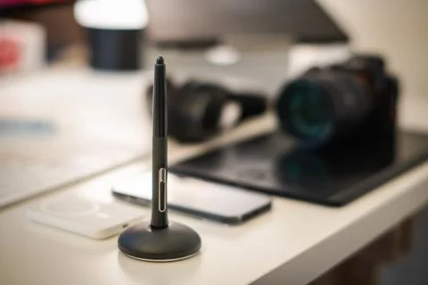 Graphic tablet Stock Photos