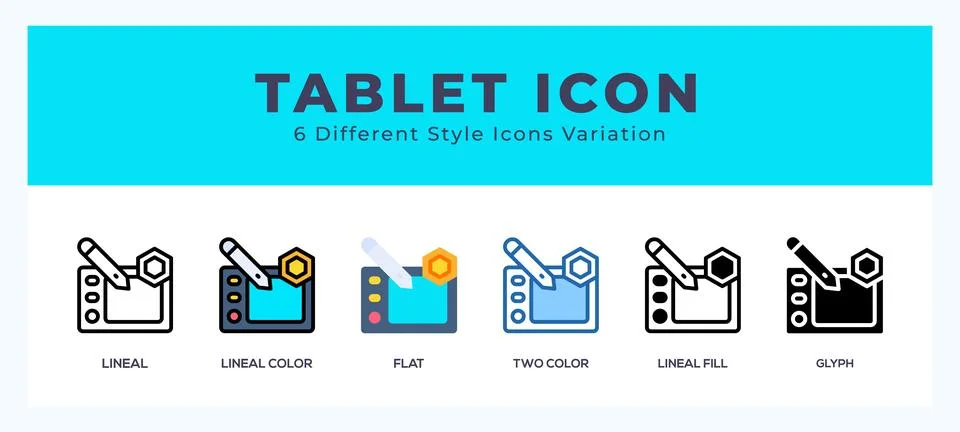 Graphic tablet symbol icon vector. symbol illustration Stock-Illustration
