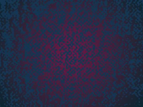 Graphic texture, grunge background, broken dot texture red blue clolor Stock Illustration