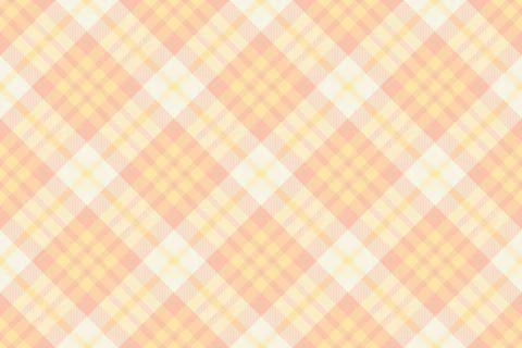 Graphic vector texture fabric, diagonal plaid seamless pattern. Cute backgr.. Stockillustratie