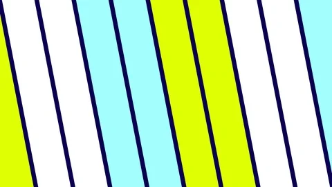 Graphic video pattern with vertical bars that move and oscillate with zoom. Stock Footage 119281333