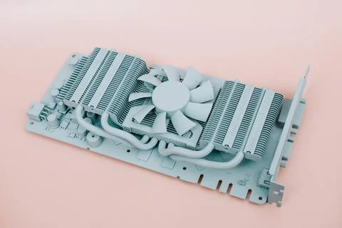 Graphic videocard Stock-Fotos