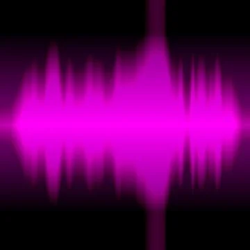 Graphic waveform Illustrazione stock