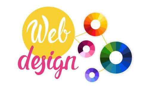 Graphic Web Design Creative Banner Stockillustratie
