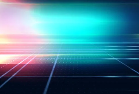 Graphical abstract 3d space background with lens flare concept series 스톡 일러스트