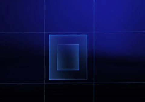 Graphical abstract blue squares background concept series Stock Illustration