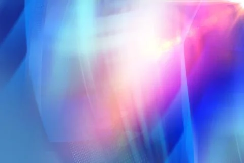 Graphical abstract blue theme background with lens flare concept series Иллюстрация