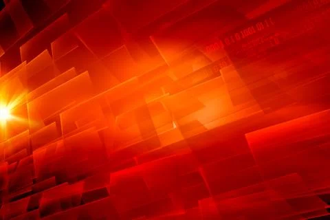 Graphical abstract digital red theme background concept series 스톡 일러스트