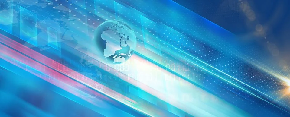 Graphical abstract digital world background technological communication back イラスト素材