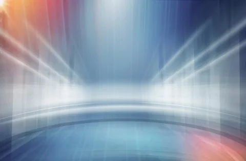 Graphical abstract empty studio background, high-tech and modern 3d space Stock Illustration