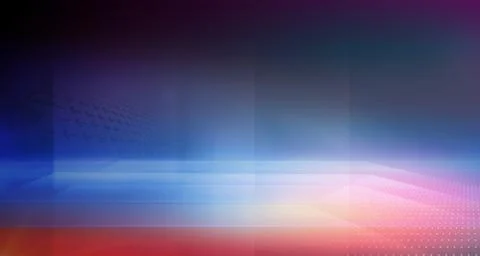 Graphical abstract high-tech and modern 3d studio space concept series Stock Illustration