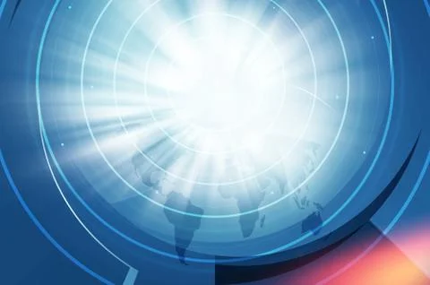 Graphical Abstract Technology Background Concept Series Иллюстрация