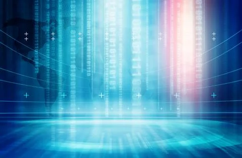 Graphical Abstract Technology Background Concept Series Stock Illustration